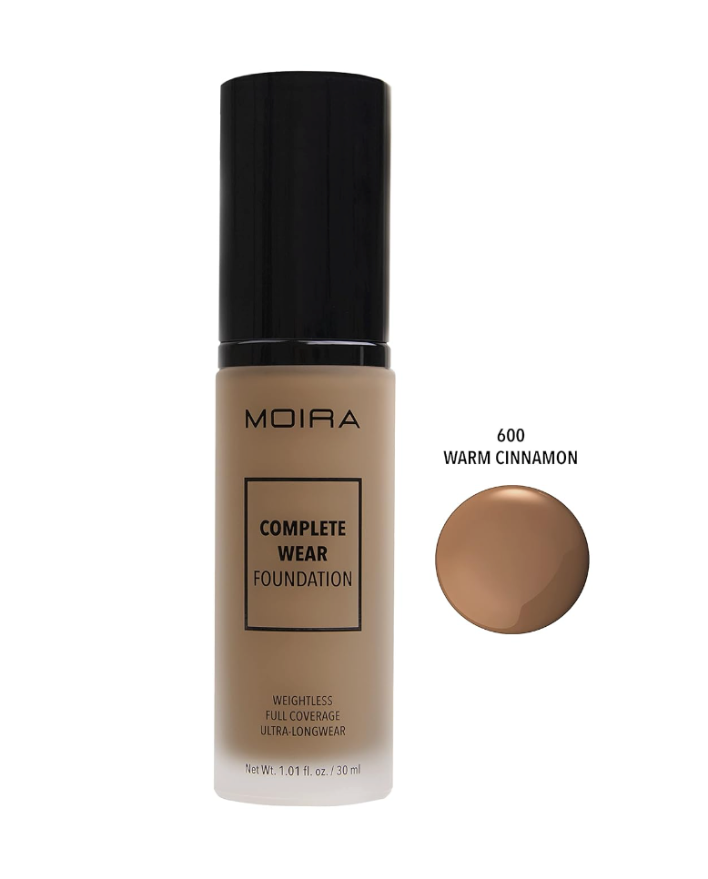 Moira Cosmetics Complete Wear Foundation - (600) Warm Cinnamon